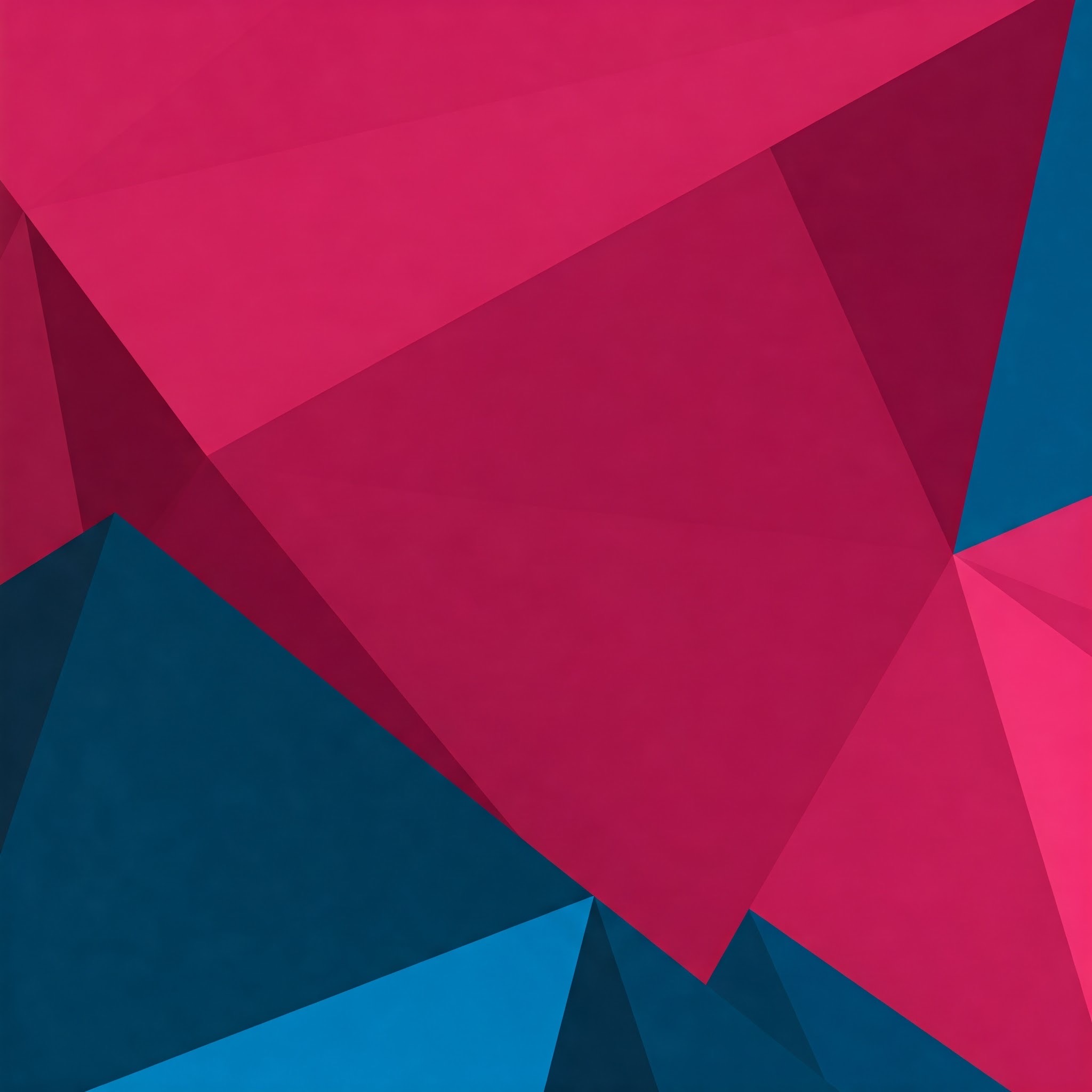 photo of Abstract Geometric Design in Pink and Blue